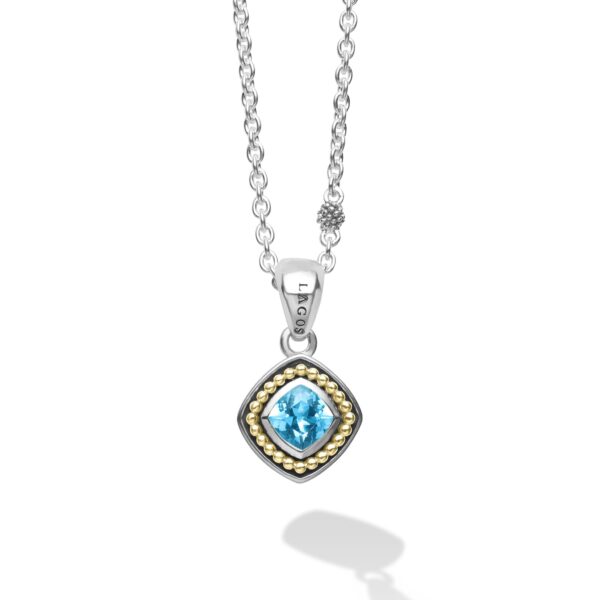 Lagos | Rittenhouse Swiss Blue Topaz Pendant Necklace