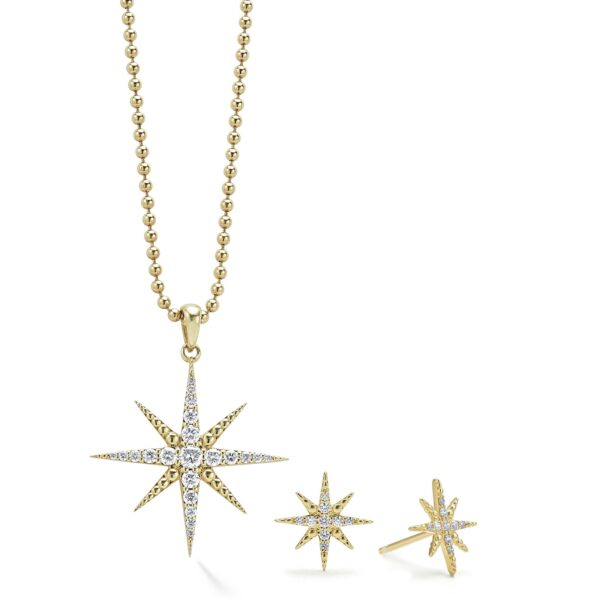 Lagos | North Star 18K Gold and Diamond Star Gift Set