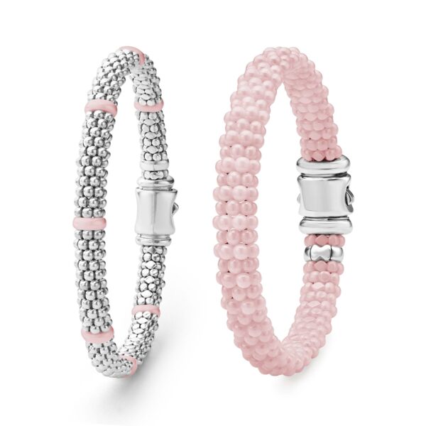 Lagos | Pink Caviar Pink Ceramic Caviar Bracelet Gift Set