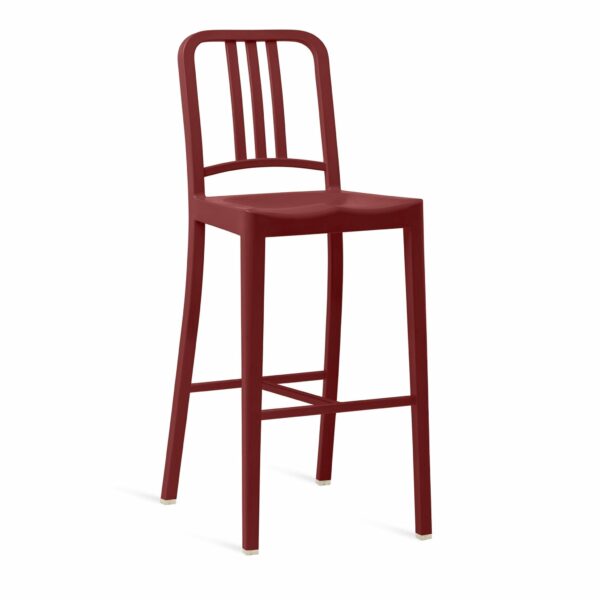 Emeco | 111 Navy Barstool - Bordeaux