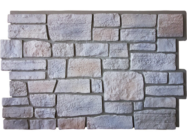 Barron Designs Lehigh Cobblestone Faux Stone Wall Panel | Dakota Blend