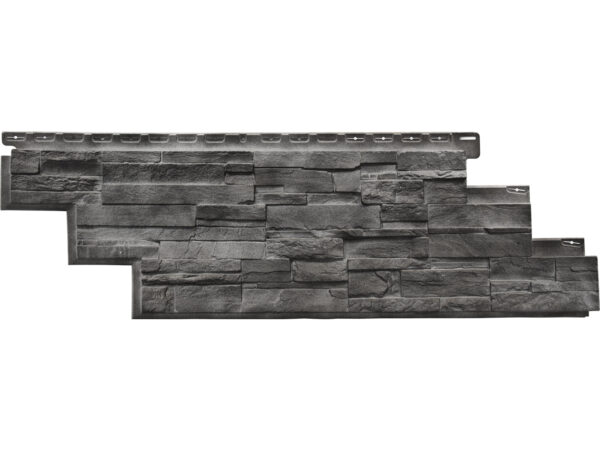 Barron Designs NovikStone DS Dry Stack Faux Stone Siding Panels- Case of 10 | Flint