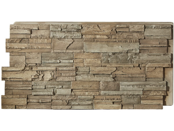 Barron Designs Kentucky Dry Stack Faux Stone Wall Panel | Ponderosa