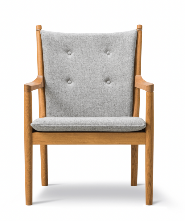 Fredericia | 1788 Easy Chair - Oiled Oak - Hallingdal 130 Fabric