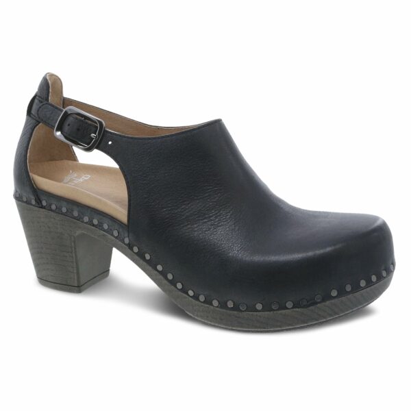 Dansko | Sassy Black Milled Burnished