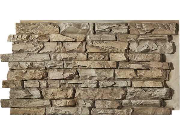 Barron Designs Montana Dry Stack Faux Stone Wall Panel | Ponderosa