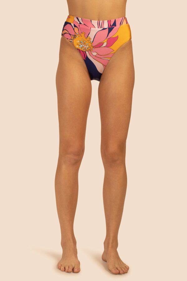 Trina Turk Swim Breeze High Waist Bottom / Multi