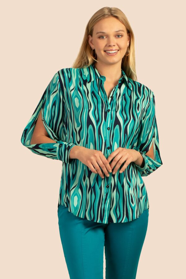 Trina Turk Arielle Top / Ceramic Multi