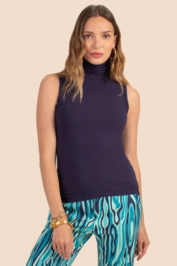 Trina Turk Onassis Top / Indigo