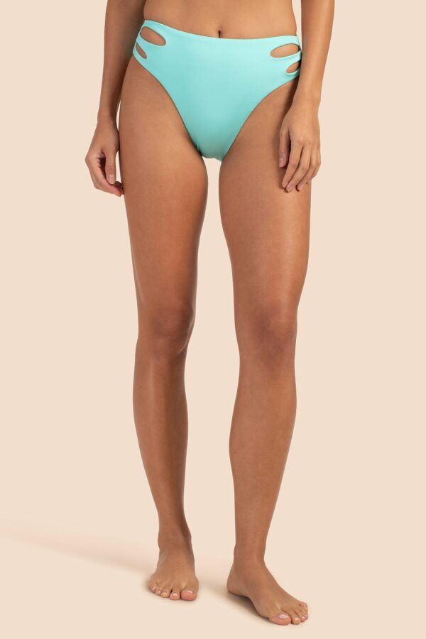 Trina Turk Swim Monaco Solids High Waist Bottom / Sky