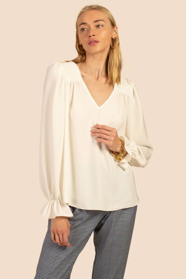 Trina Turk Jana Top / Whitewash