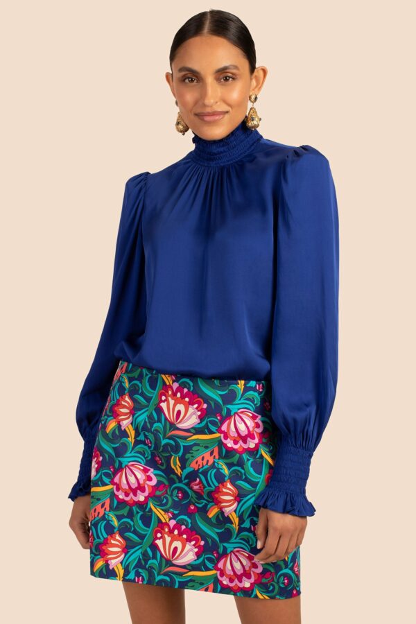 Trina Turk Nisha Top / Bengal Blue