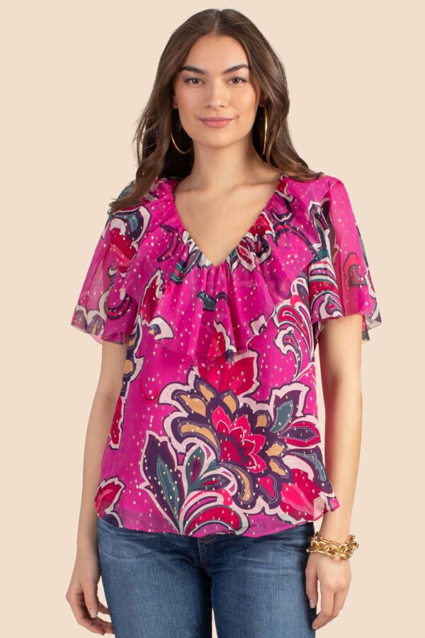 Trina Turk Kami Top / Phlox Multi