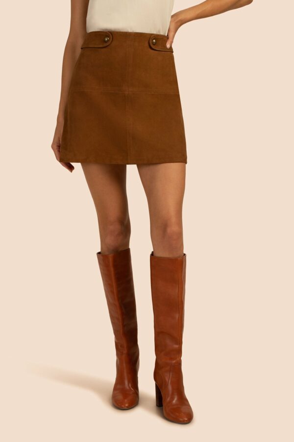 Trina Turk Riya Skirt / Cognac