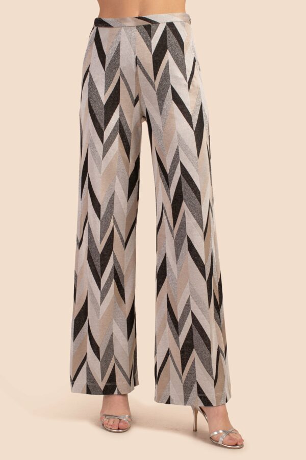 Trina Turk Asia Pant / Metallic