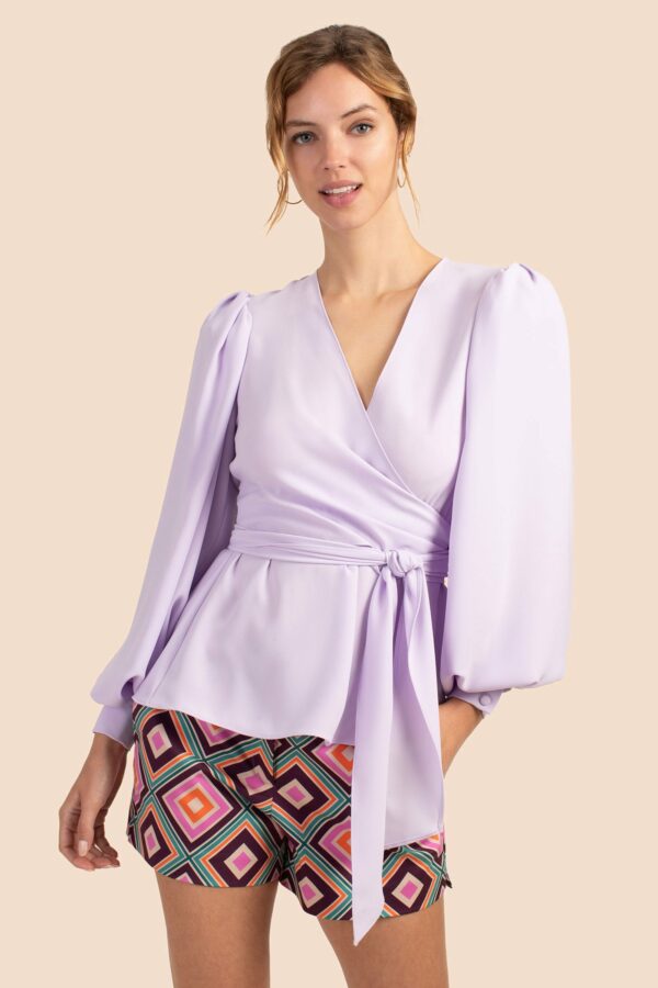 Trina Turk Aquatic Top / Lilac Breeze