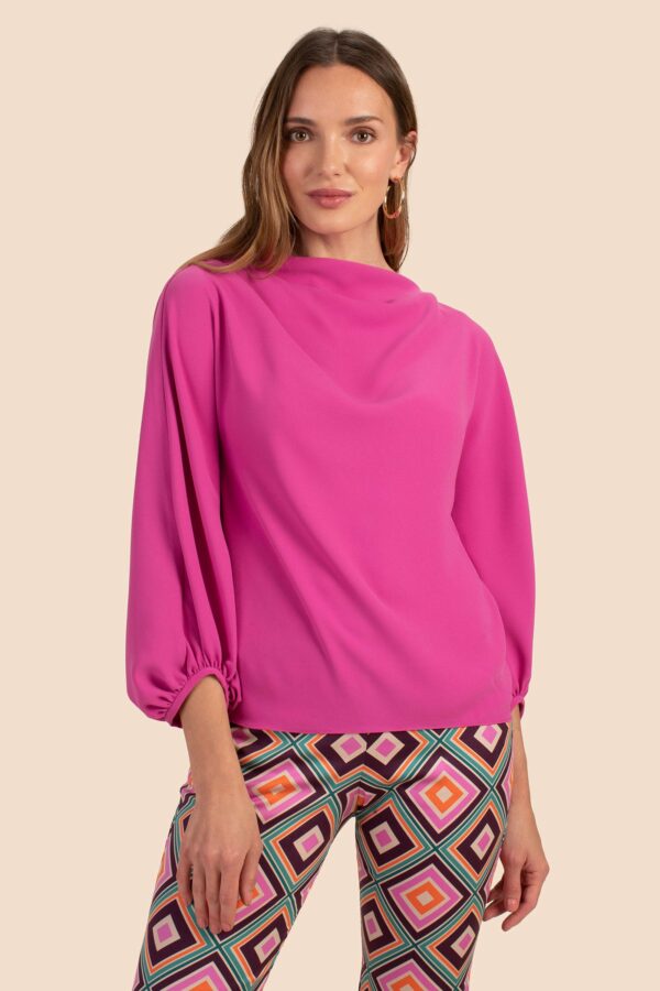 Trina Turk Sea Breeze Top / Hyacinth