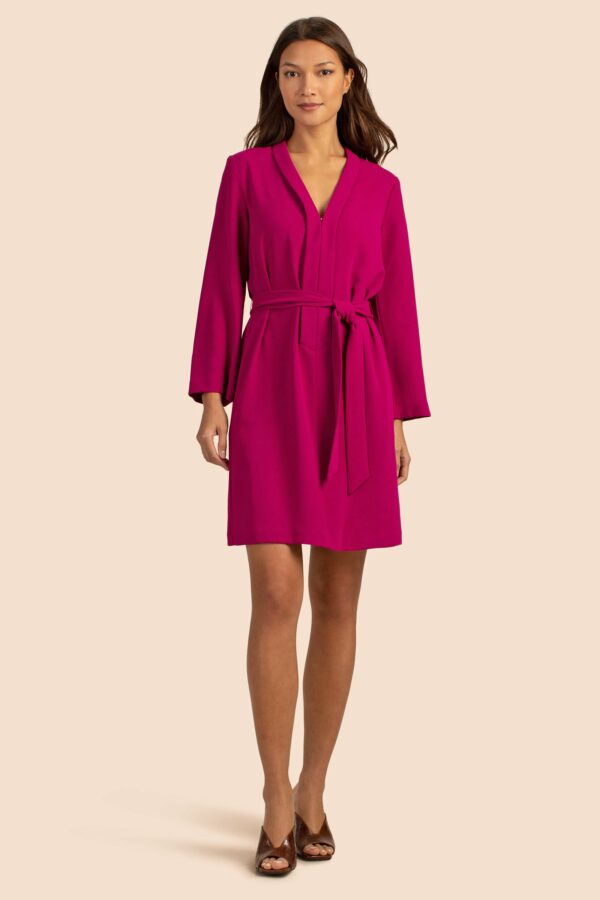 Trina Turk Jungle Rose Dress / Boysenberry