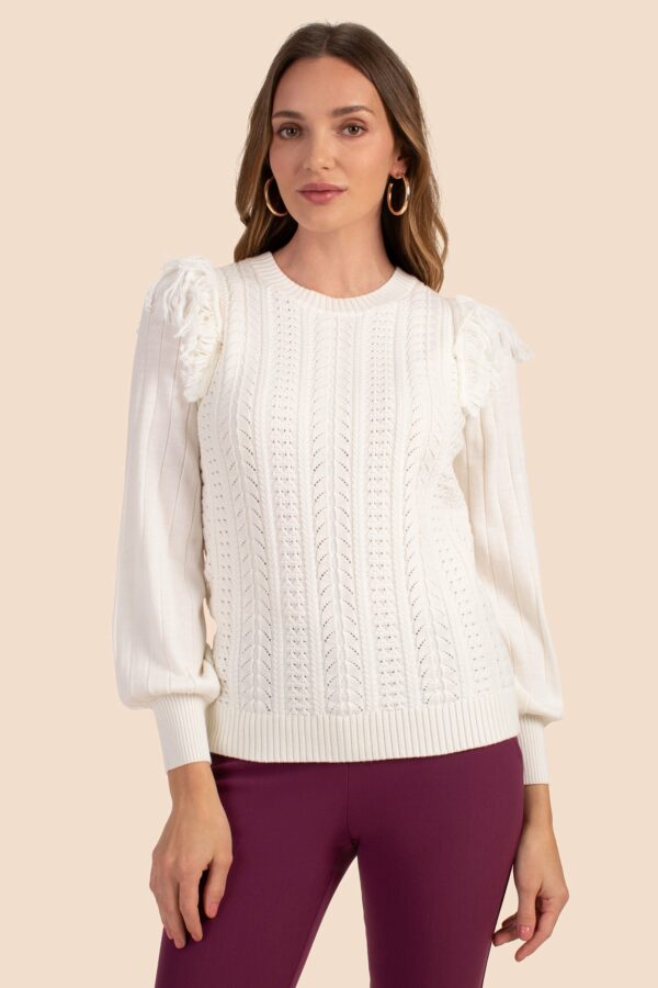 Trina Turk Sandy Sweater / Ivory