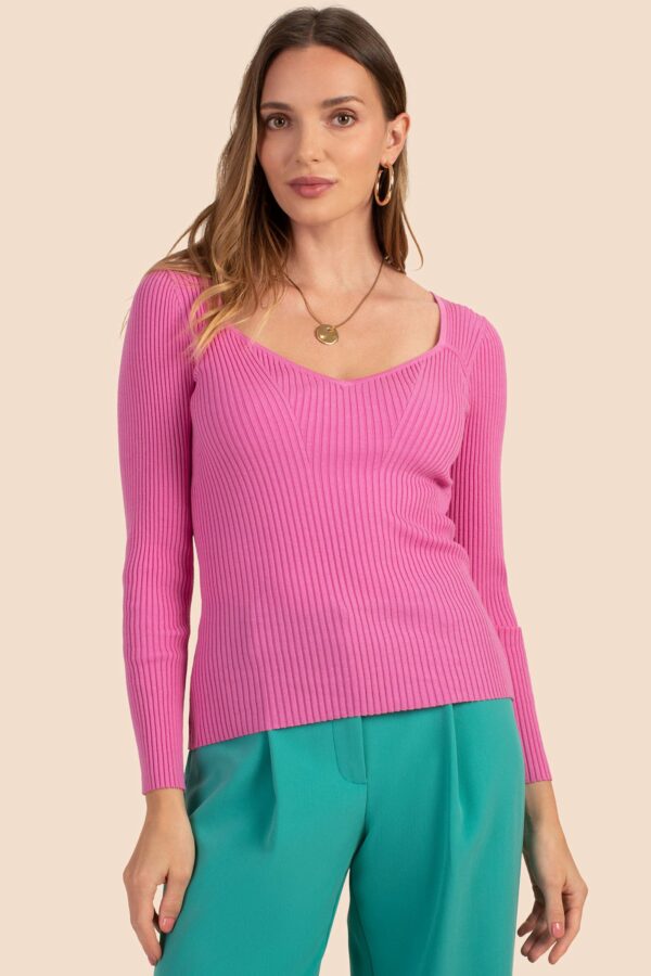 Trina Turk Shirley Sweater / Hyacinth