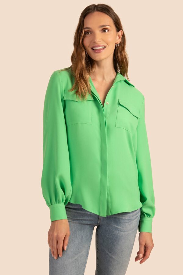 Trina Turk Awesome Top / Greenery