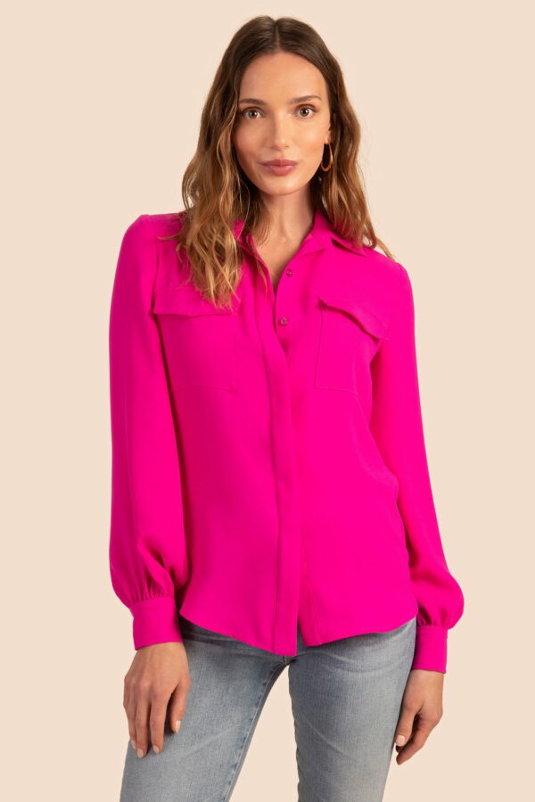 Trina Turk Awesome Top / Trina Pink