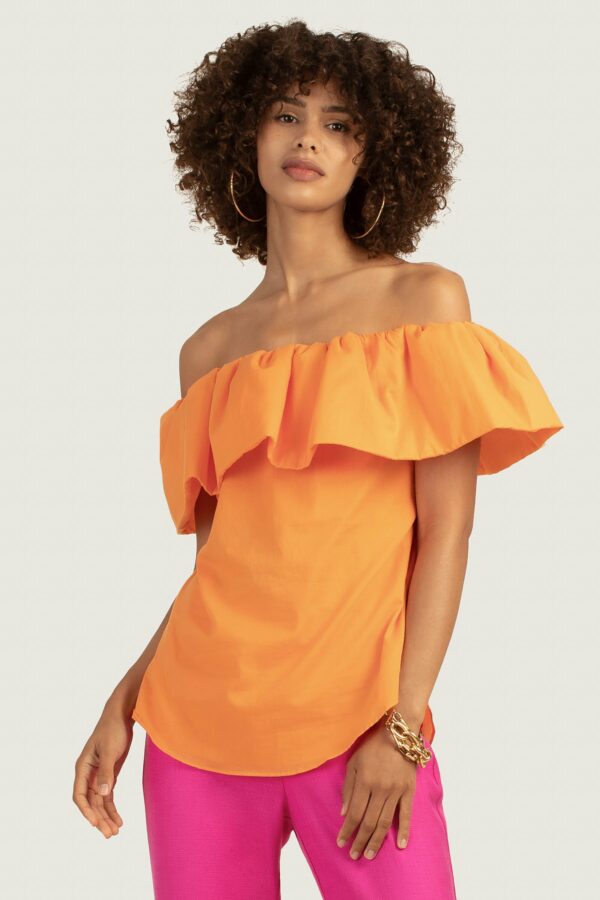 Trina Turk Air Top / Tangerine Dream