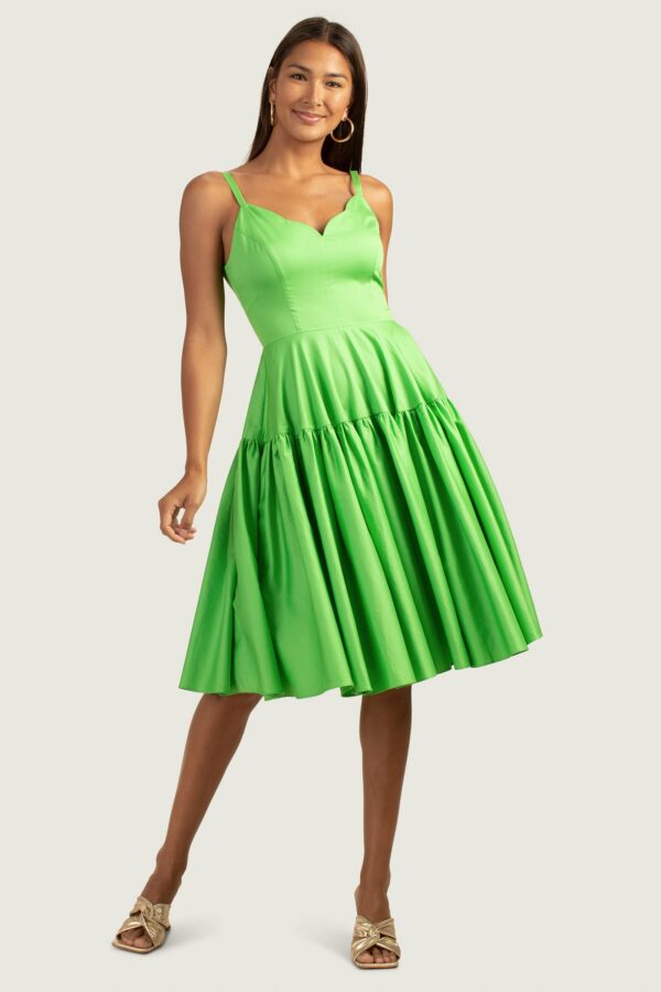 Trina Turk Bask Dress / Vert