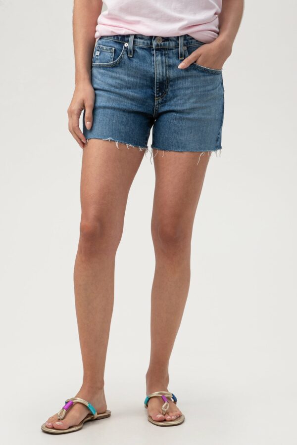 Adriano Goldschmied Hailey Cut Off Denim Short / Indigo