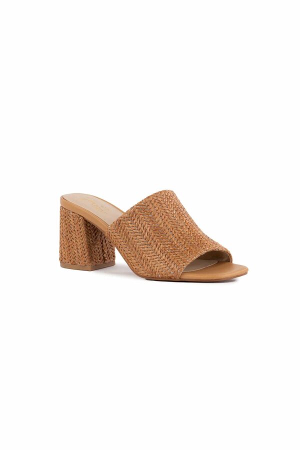 Seychelles Imports Inc Adapt Raffia Mule / Tan