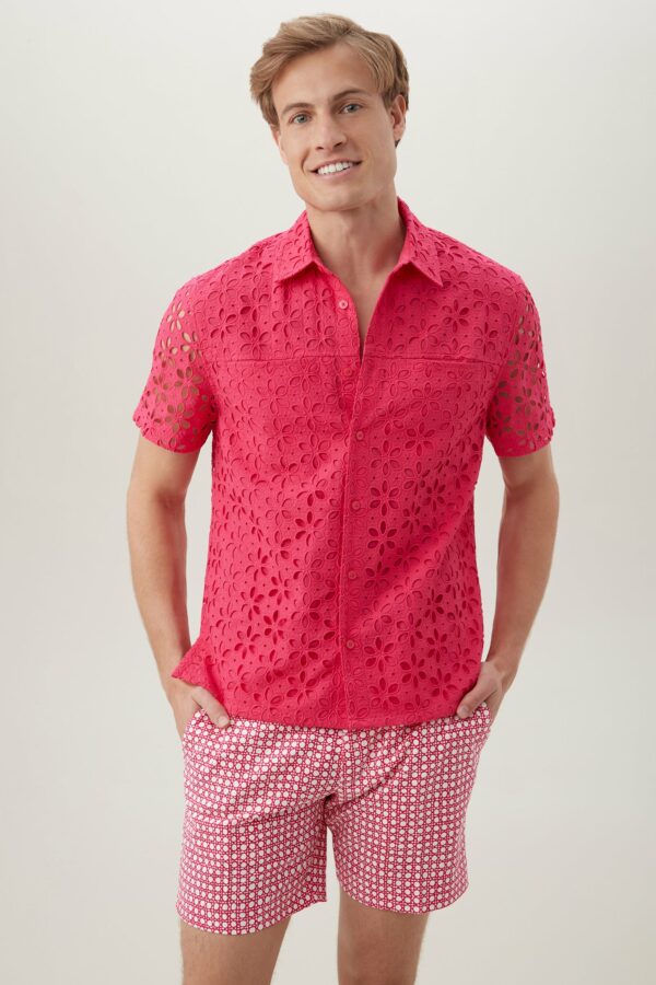 Mr Turk Esteban Shirt / Passion Pink