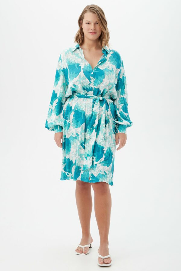 Trina Turk Poetry Dress / Tranquil Turquoise