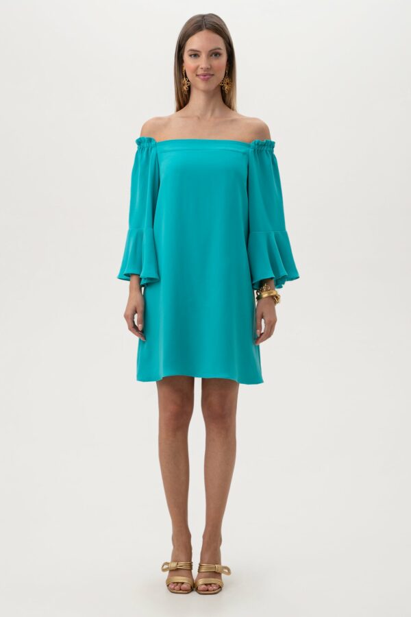 Trina Turk Knox Dress / Tranquil Turquoise