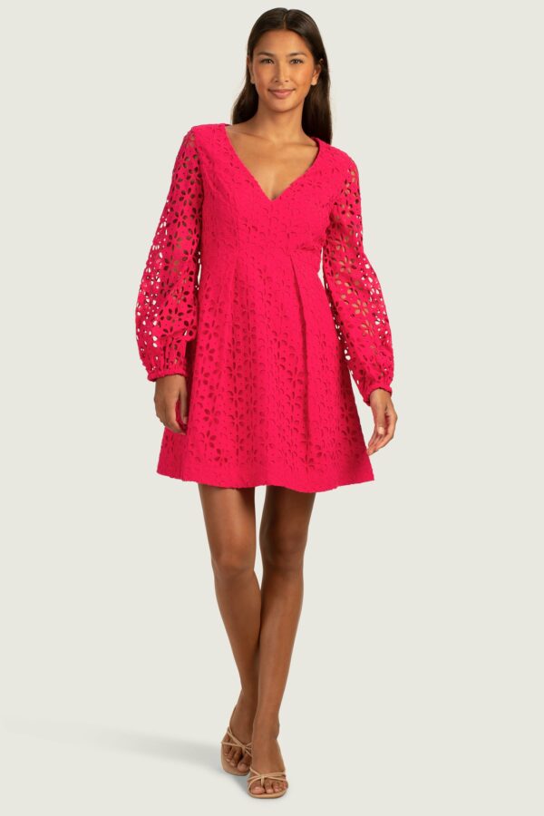 Trina Turk Grazia Dress / Passion Pink