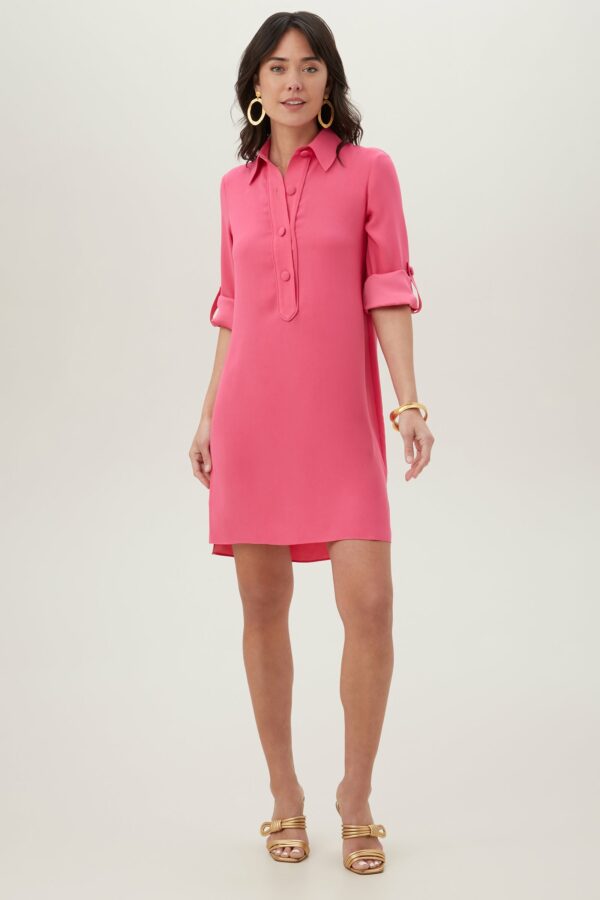 Trina Turk Portrait Shirt Dress / Flower Child