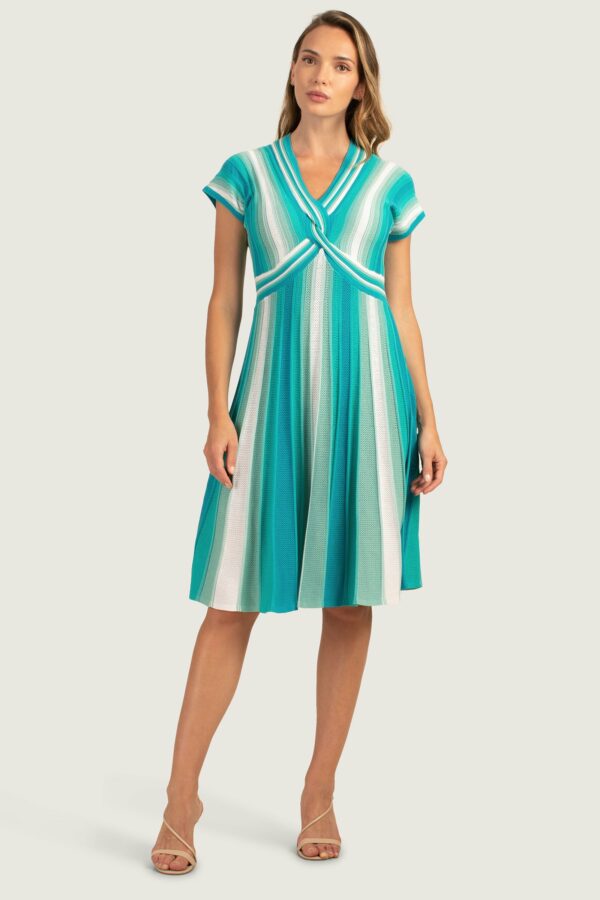 Trina Turk Bonet Dress / Blue Bayou