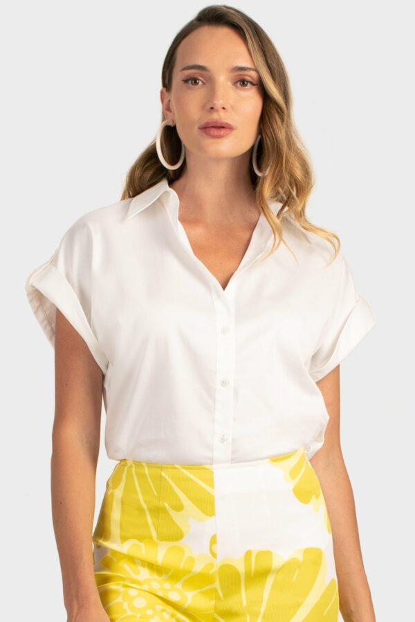 Trina Turk Simpatico Top / White