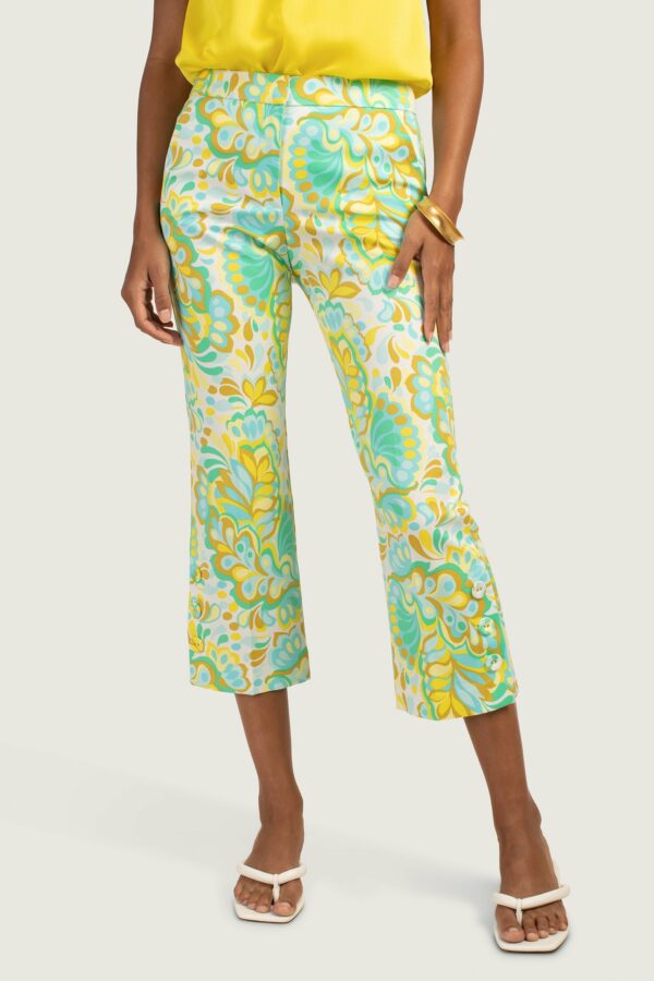 Trina Turk Ore Pant / Clearwater Multi