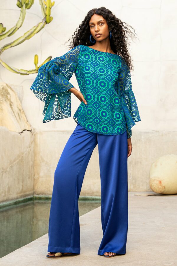 Trina Turk Ines Pant / Majorelle Blue