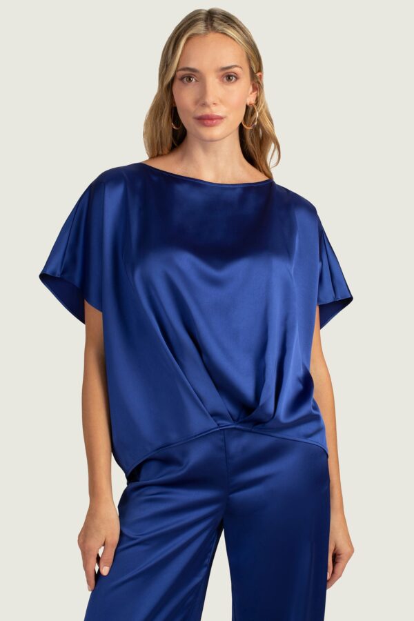 Trina Turk Pastilla Top / Majorelle Blue