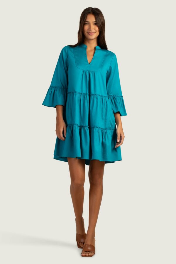 Trina Turk Movie Colony 3 Dress / Bahia Blue