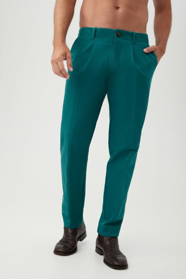 Mr Turk Durham Trouser / Pool Teal