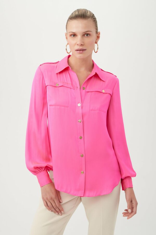 Trina Turk Astoria Top / Downtown Pink