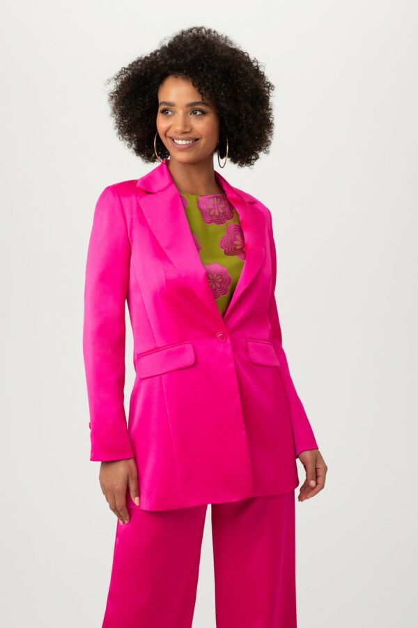 Trina Turk Park Avenue Jacket / Trina Pink