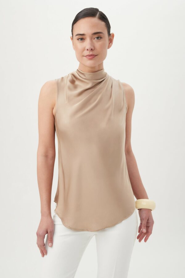 Trina Turk Lenaya Top / Gold