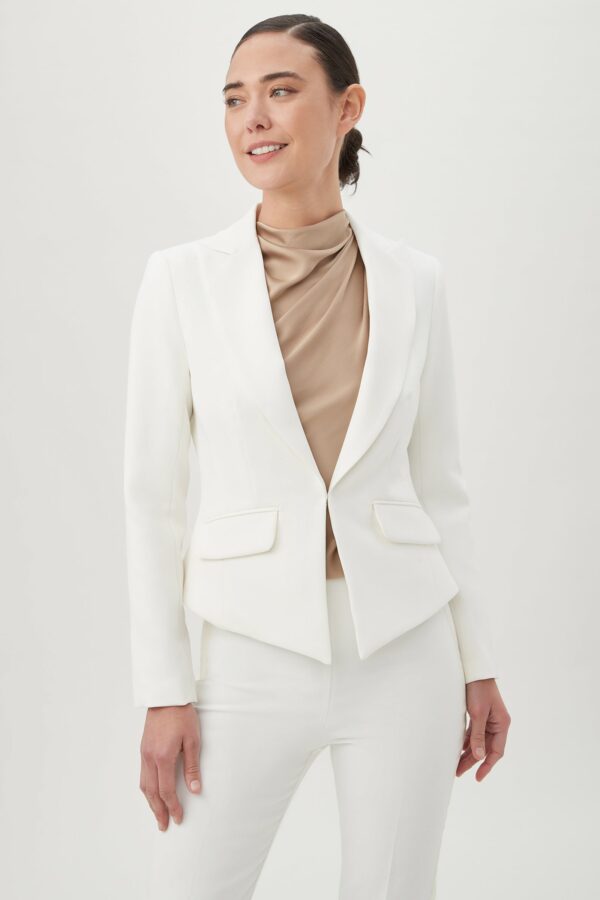 Trina Turk Atwood Jacket / Winter White