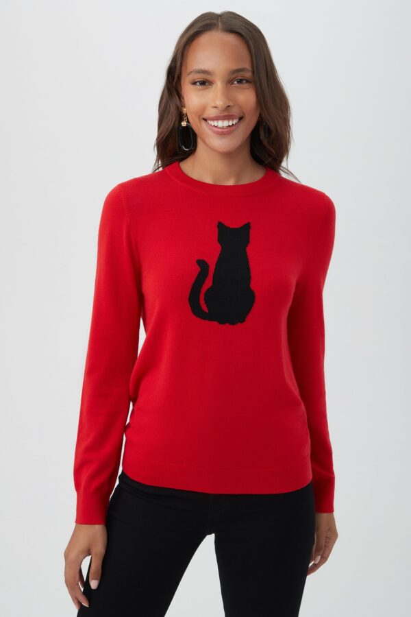 Trina Turk Ziggy Sweater / Reina Red