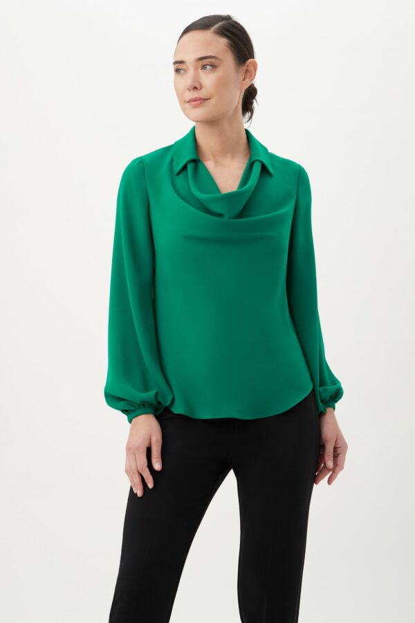 Trina Turk Tanoshi Top / Emerald