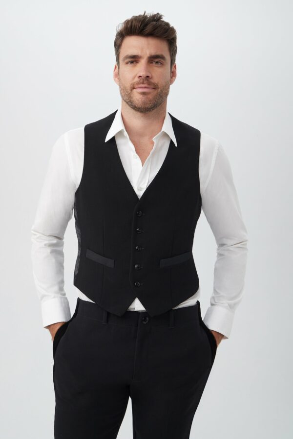 Mr Turk Irving Vest / Black