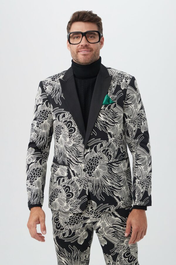 Mr Turk Coleman Blazer / Black/White